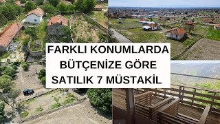 FARKLI KONUMLARDA BÜTÇENİZE GÖRE SATILIK 7 MÜSTAKİL YER [upl. by Dumond]