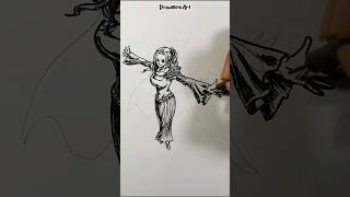 Draw Princess Nefertari D Vivi  One piece drawing shorts anime [upl. by Kinny]