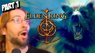 MAX PLAYS Elden Ring Full Playthru Part 1  IS THAT A FREAKING BEAR [upl. by Egroj]