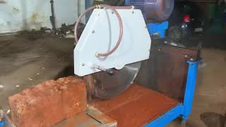 Red stone cutting machine Laterite stone cutting machine FABKER India’s No1 brand [upl. by Edyth]