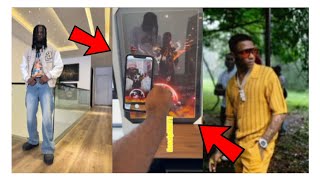 Wizkid and Pino Becomes the only Individuals in the world to own an Augmented Reality Art worth 2k [upl. by Ased652]