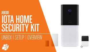 The Abode Iota Home Security Kit  Loud Pro Alarm System With Style [upl. by Cristina]