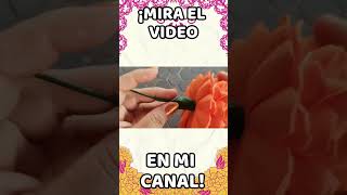 Flor Perfecta de Cemásúchil 🌹 🧡 ▶ Cómo Hacer Flor de Cempasúchil de FOAMI FACIL ✅ [upl. by Lekram]