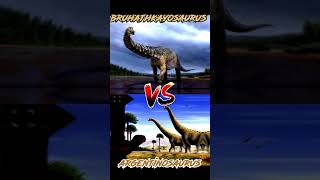 Bruhathkayosaurus vs Argentinosaurus [upl. by Dunseath]