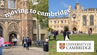 moving to Cambridge University vlog 📕  settling in freshers week matriculation supervisions [upl. by Lanza]