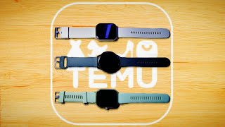 The 3 Best Smart Watches on TEMU Is it worth it [upl. by Christen465]