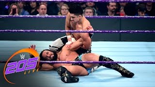 TJ Perkins vs Tony Nese WWE 205 Live Jan 24 2017 [upl. by Erine411]