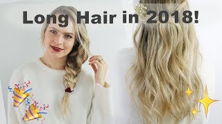 Resolutions for Growing Longer Stronger Hair in 2018  KayleyMelissa [upl. by Trainer]