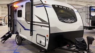 2022 Venture RV Sonic Lite SL150VRK Travel Trailer Quick Tour [upl. by Muhcon]