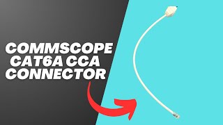 How To Terminate Commscope CCA Connectors Step By Step Guide [upl. by Clausen]