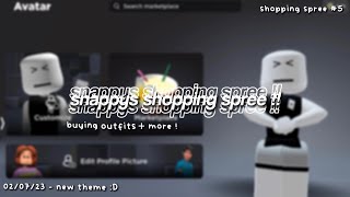 2k robux shopping spree  😱💸  late birthday special🎉 [upl. by Balling]