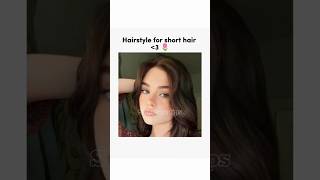 Hairstyle for short hair 😍😱foryou skincare shorts viralshort [upl. by Sida]