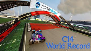 Trackmania C14 World Record  38145 [upl. by Naihtsirc]