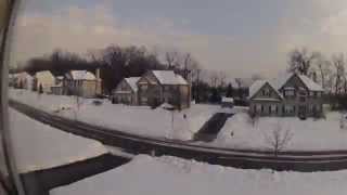 45 Day Time Lapse of the Horrible 2014 Winter Snow Melting [upl. by Fennelly]