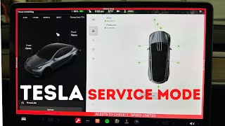 How to Enable Tesla Service Mode [upl. by Dinnie522]