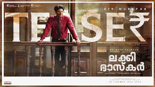 Lucky Baskhar Teaser  Malayalam  Dulquer Salmaan Meenakshi Chaudhary  Venky Atluri  GV Prakash [upl. by Channing]