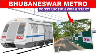 Bhubaneswar Metro rail project update  Cuttack to Bhubaneswar Metro  Papa Construction [upl. by Ykcim704]