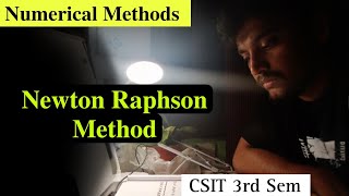 Newton Raphson Method  Numerical Methods  Nepali ScienceGuru [upl. by Ettegirb]