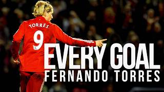 Every Fernando Torres Premier League Goal  Liverpool FC [upl. by Eelrebma985]