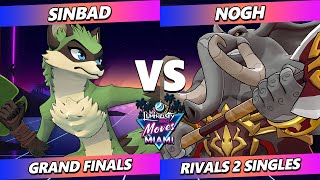 LMM Miami 2024 GRAND FINALS  Nogh Loxodont Vs sinbad Maypul Rivals of Aether 2  RoA2 [upl. by Orva512]