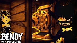 HACKING TO HIDDEN INK MACHINE 2   Bendy and the Ink Machine Chapter 3 Secrets Easter Eggs [upl. by Hamid864]