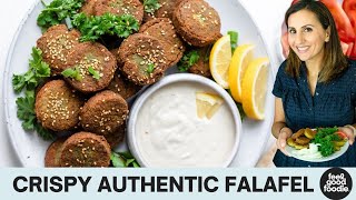 Authentic Lebanese FALAFEL  Fry amp Bake Methods [upl. by Hamlin]