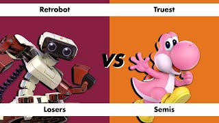 WTT 133 Truest Yoshi vs Retrobot ROB  Smash Ultimate  SSBU [upl. by Anayt189]