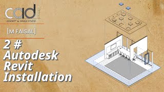 2 Autodesk Revit 2019 Installation amp activation M Faisal [upl. by Eceirtal]