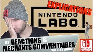 NINTENDO LABO SWITCH amp MECHANTS COMMENTAIRES  EXPLICATIONS amp REACTIONS [upl. by Sopher]