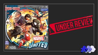 Marvel United SpiderGeddon Playthrough and Review [upl. by Okoyk849]