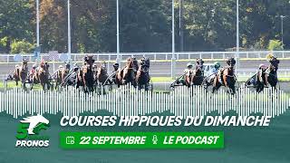 5 Minutes Pronos  courses hippiques du dimanche 22 septembre [upl. by Polash]