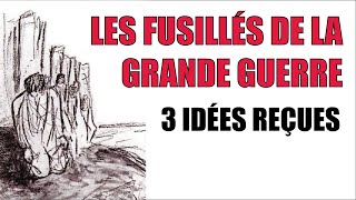 LES FUSILLÉS DE LA GRANDE GUERRE ST  3 Idées reçues 8 9 10 16 [upl. by Anilas]