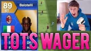 TOTS BALOTELLI LIVE WAGER  Fifa 13 Ultimate Team Team Of The Season [upl. by Naek]