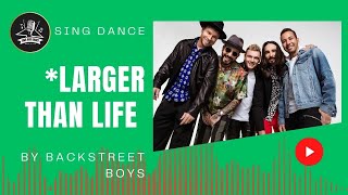 quotLarger Than Lifequot Ultimate Backstreet Boys Karaoke Playlist Throwback 90s Boy Band Marathon [upl. by Lahpos]