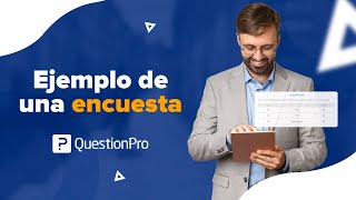 Ejemplo de una encuesta  QuestionPro [upl. by Novej]