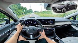 2024 Hyundai Sonata Limited Hybrid POV Walkaround and Test Drive ASMR [upl. by Latrice877]