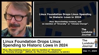 Linux Foundation Drops Linux Spending to Historic Lows in 2024 [upl. by Beret922]