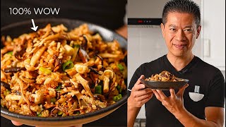 This Sheet Pan Mushroom Rice changes Everything [upl. by Yenettirb]