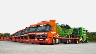 Lkw ReportageMit dem Tieflader durch Europa [upl. by Milissent]