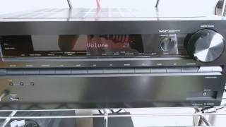 ONKYO TXNR646 NET不具合 実証動画 [upl. by Egreog113]