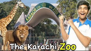 We Visit The Karachi Garden Zoo😍 Bohot Maza Aya🤣 [upl. by Leiso]