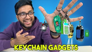 BOUGHT 5 SMALLEST KEYCHAIN GADGETS USEFUL AND COOL [upl. by Haff]