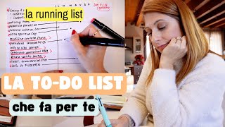 COME ORGANIZZARE LE GIORNATE E GLI IMPEGNI  La todo list efficace  Creativemme [upl. by Salinas557]