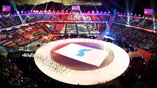 Olimpiada 2018 dokument Severní a Jižní Korea jako společný tým [upl. by Ecnerual]