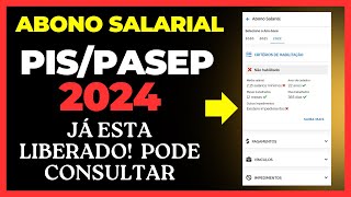 ABONO SALARIAL DO PISPASEP 2024 [upl. by Jennilee]