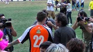 Angelo Pintus imita Bruno Pizzul  Speaker allo stadio San Siro [upl. by Airbma]