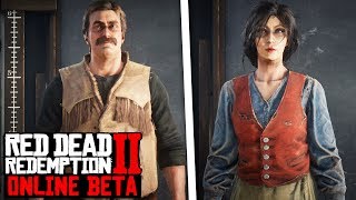 Red Dead Online Character Creation Male amp Female Customization Red Dead Redemption 2 Online [upl. by Kere182]