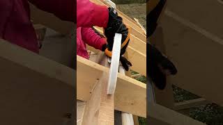 mansard roof diy roof woodworking [upl. by Curtis]