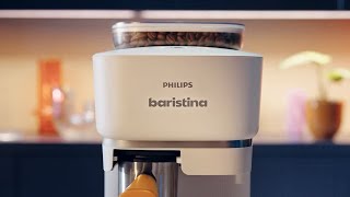 Philips Baristina  Real Espresso made simple [upl. by Elitnahc]