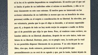 Sobre la Libertad  John Stuart Mill parte 3 [upl. by Nina533]